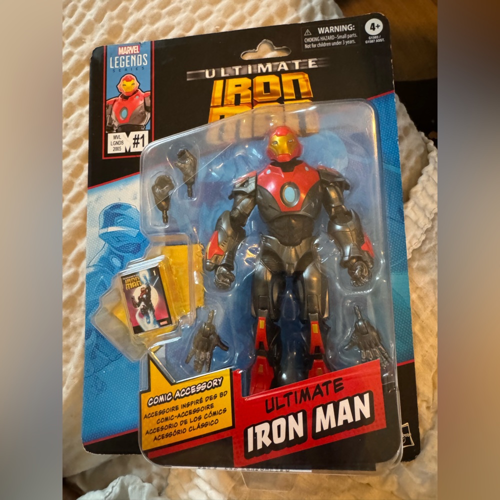 Ultimate Iron Man Action Figure - Red and Black